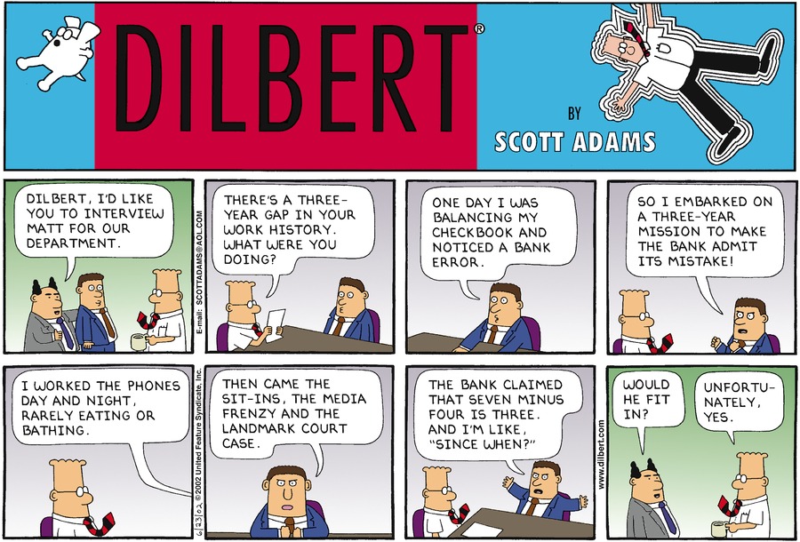 Dilbert Cartoon